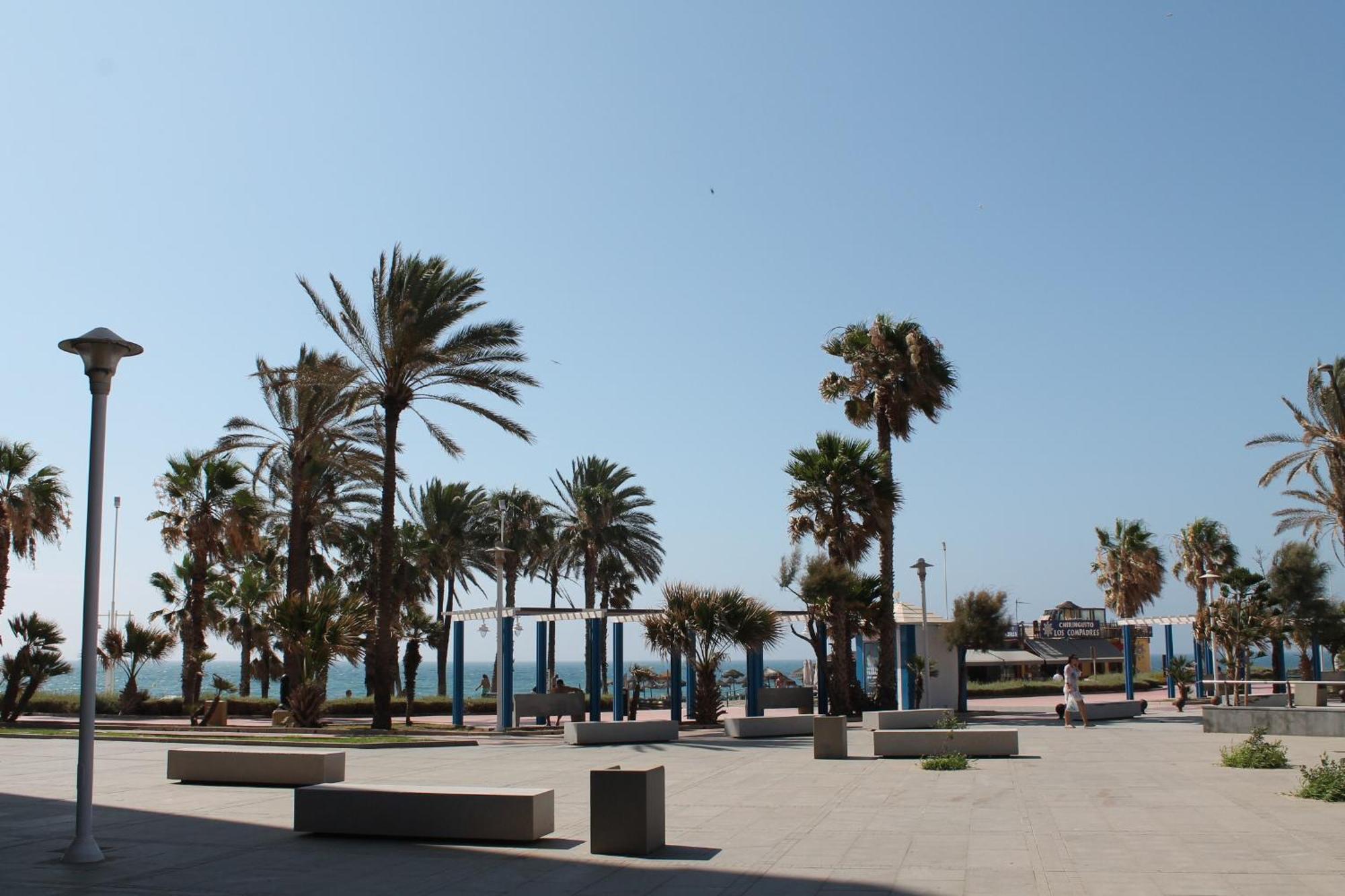Paseo Maritimo Lejlighed Málaga Eksteriør billede