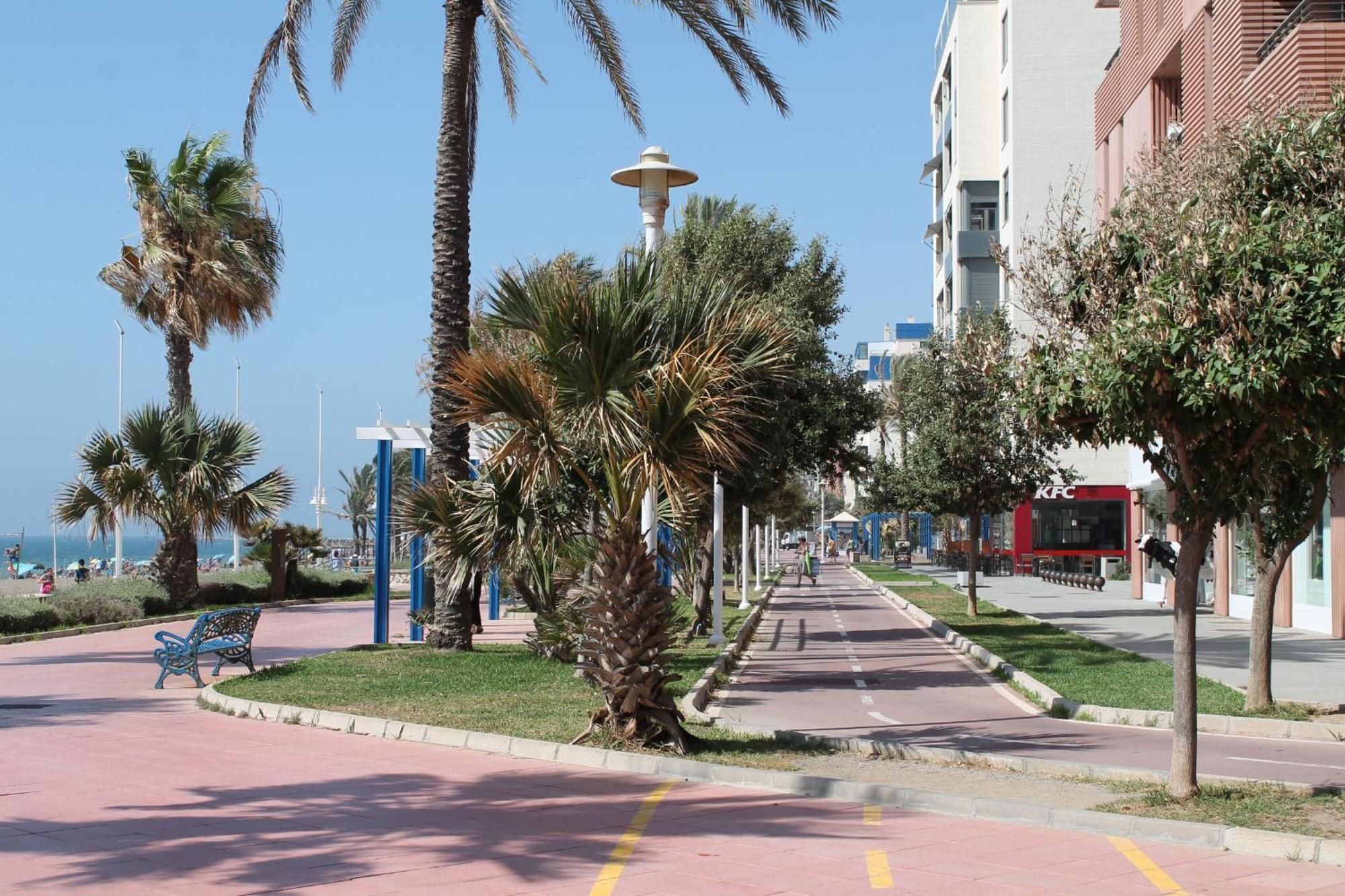Paseo Maritimo Lejlighed Málaga Eksteriør billede
