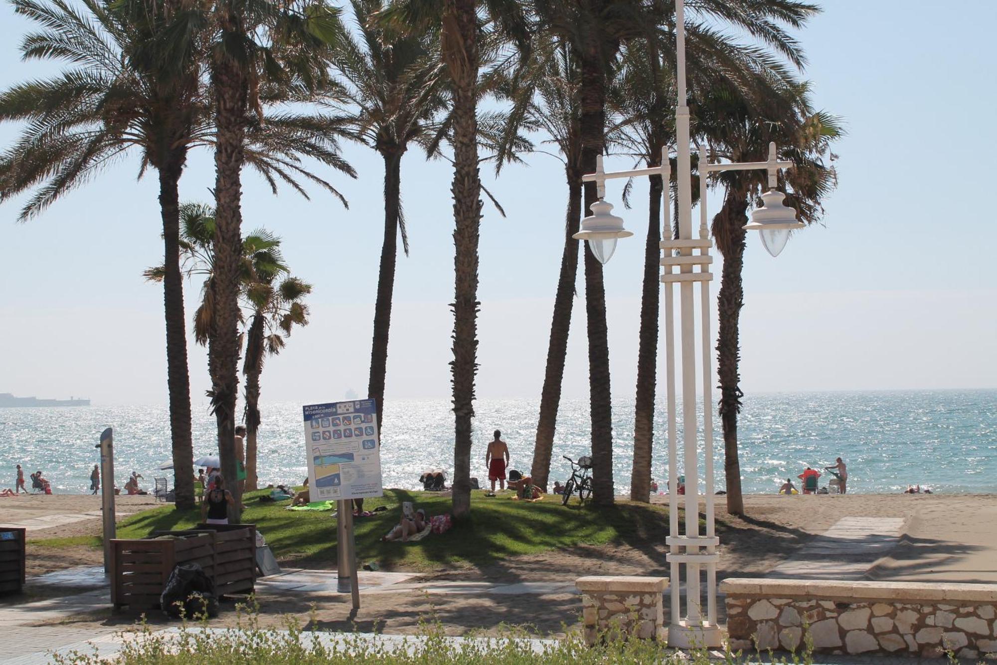 Paseo Maritimo Lejlighed Málaga Eksteriør billede