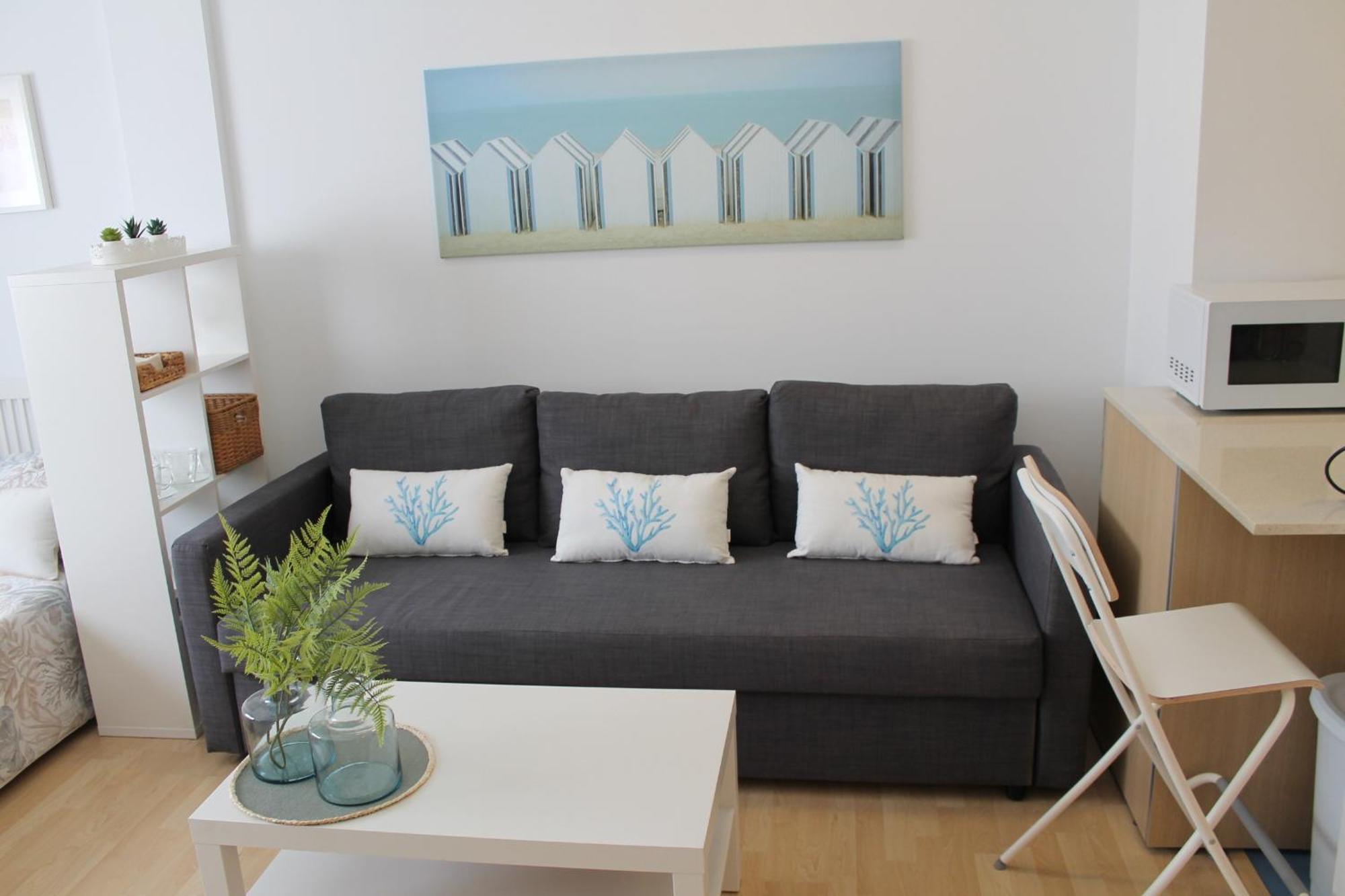 Paseo Maritimo Lejlighed Málaga Eksteriør billede
