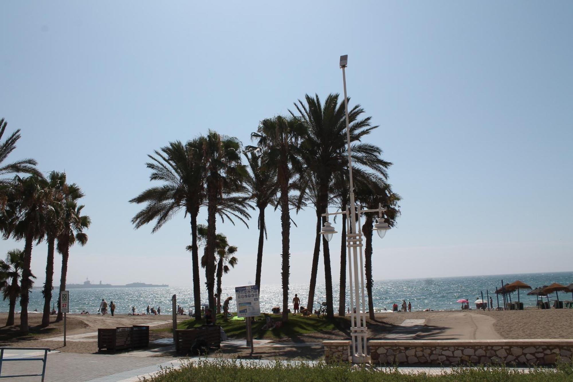 Paseo Maritimo Lejlighed Málaga Eksteriør billede